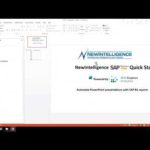 Création d’un rapport Cognos et intégration dans PowerPoint avec la solution SAP B1 « QuickStart » de NewIntelligence
