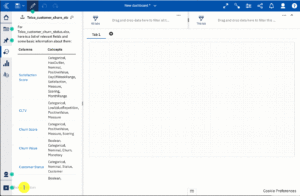 Cognos 11 create dashboard