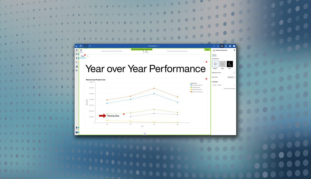 Nouvelle alerte de sortie! Cognos Analytics 11.0.12 est disponible