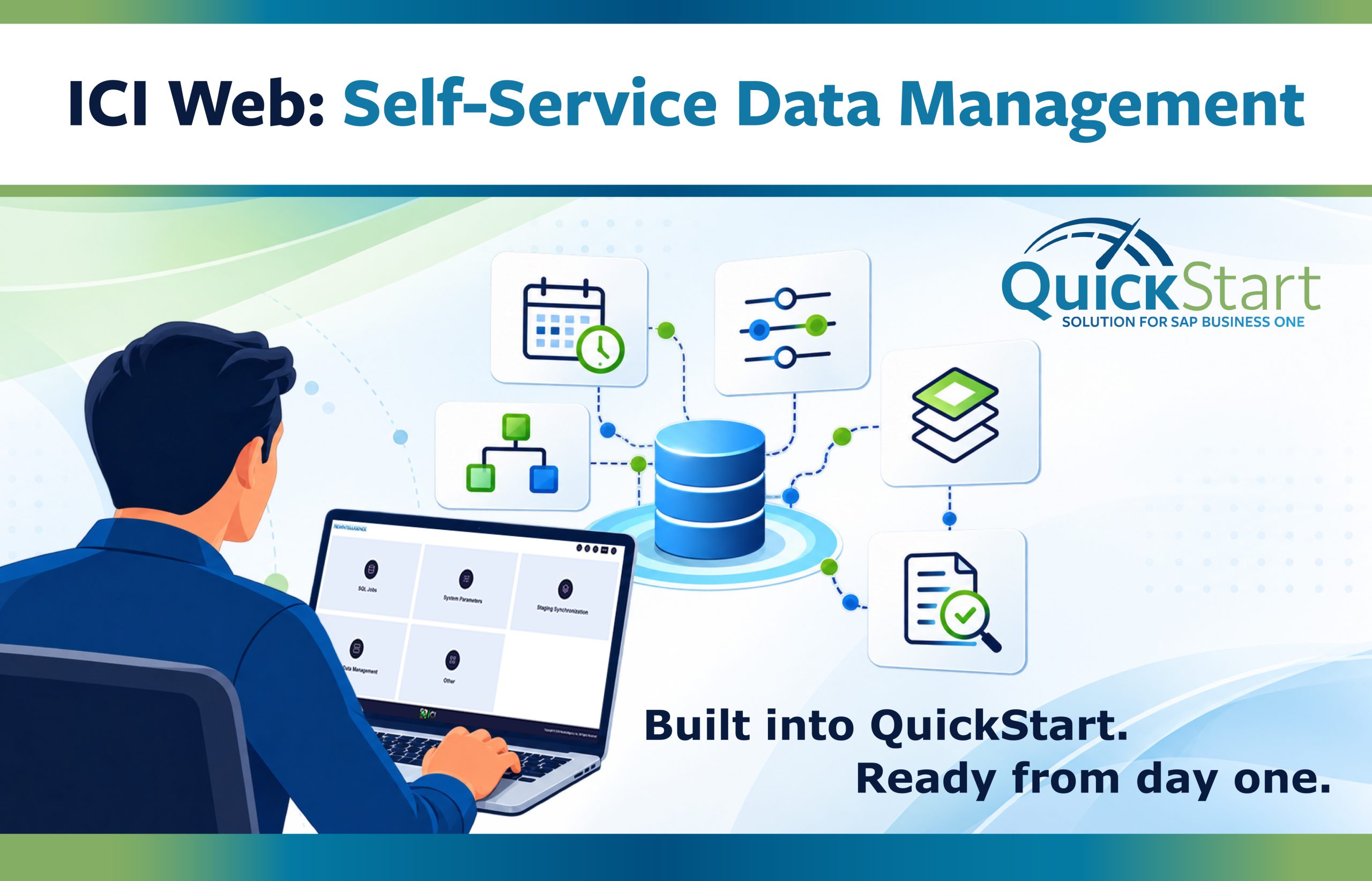 ICI Web: Self-Service Data Management for QuickStart